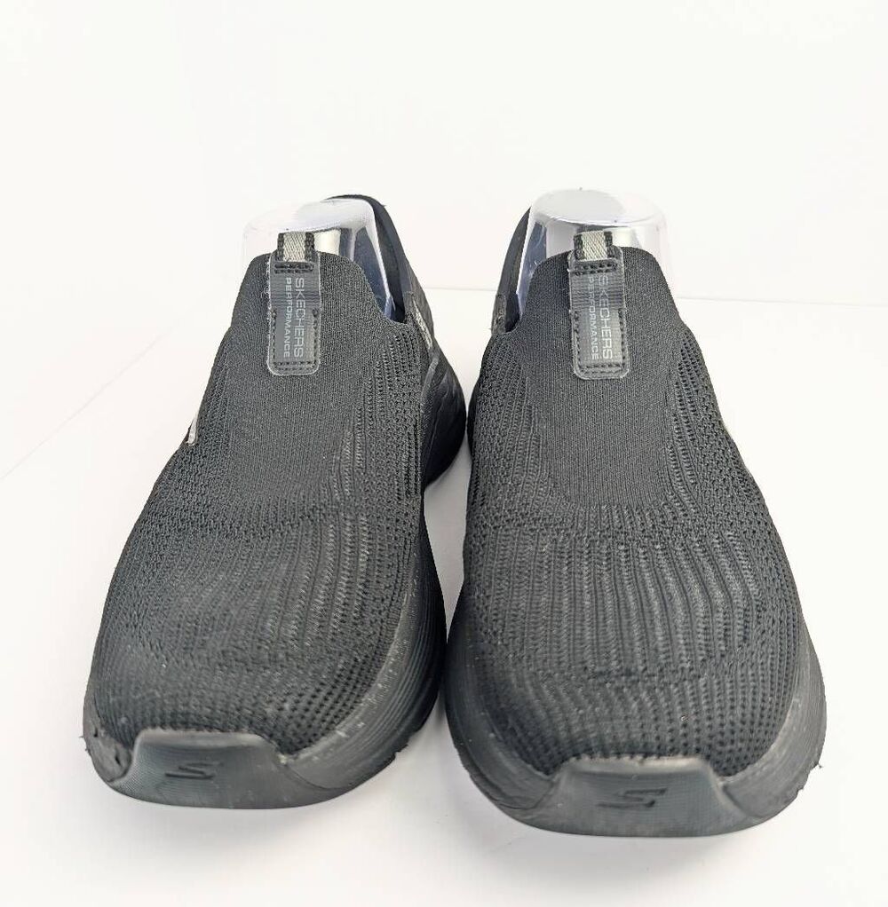Skechers Black slip-ins archfit stretch knit slip on sneakers women's 9 - Picture 4 of 7